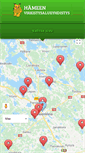 Mobile Screenshot of hameenvirkistysalueyhdistys.fi